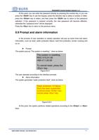At this point you can enter the password directly by (Page 66 / 99) RDC6585PC Control System User Manual V1.0